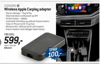 Thansen Wireless Apple Carplay adapter tilbud