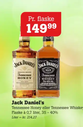 Poetzsch Padborg Jack Daniel's tilbud