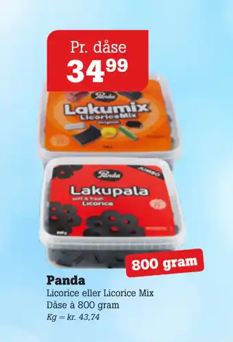 Poetzsch Padborg Panda tilbud