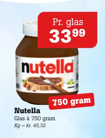 Poetzsch Padborg Nutella tilbud