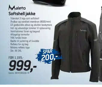 Thansen Softshell jakke tilbud