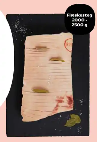 Flæskesteg 2000 2500 g