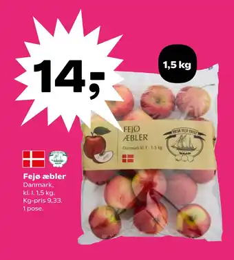 SuperBrugsen Fejø æbler tilbud