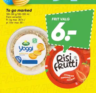 Bilka To go marked tilbud