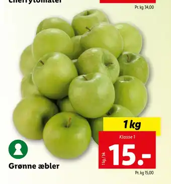 Lidl Grønne æbler tilbud