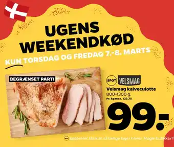Netto Velsmag kalveculotte tilbud