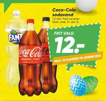 Bilka Coca-Cola sodavand tilbud