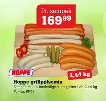 Poetzsch Padborg Hoppe grillpølsemix tilbud