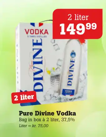 Poetzsch Padborg Pure Divine Vodka tilbud