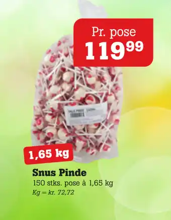 Snus Pinde