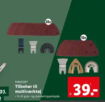 Lidl Tilbehør til multiværktøj tilbud