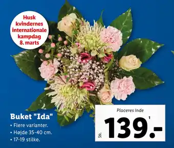 Lidl Buket Ida tilbud