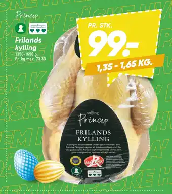 Bilka Frilands kylling tilbud