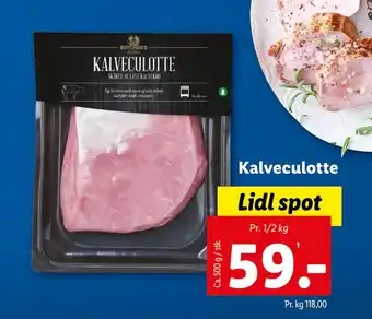 Lidl Kalveculotte tilbud