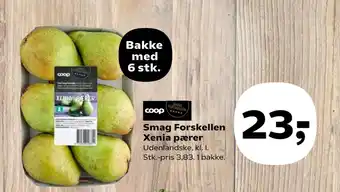 Smag Forskellen Xenia pærer