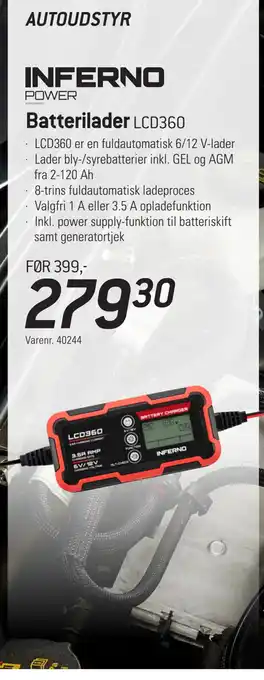 Thansen Batterilader tilbud