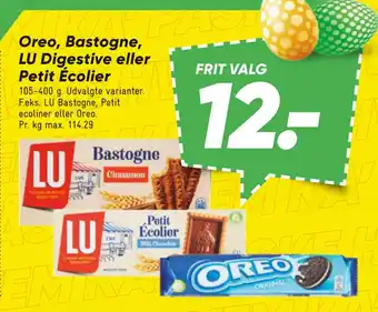 Bilka Oreo, Bastogne, LU Digestive eller Petit Écolier tilbud