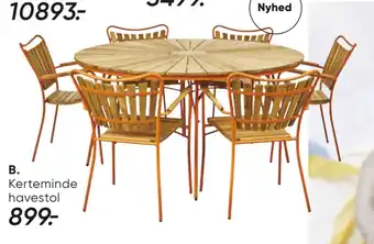 Bilka Kerteminde havestol tilbud