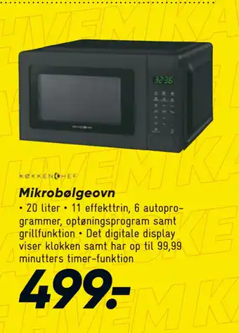 Bilka Mikrobølgeovn tilbud