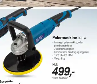 Thansen Polermaskine tilbud