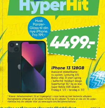 Bilka iPhone 13 128GB tilbud