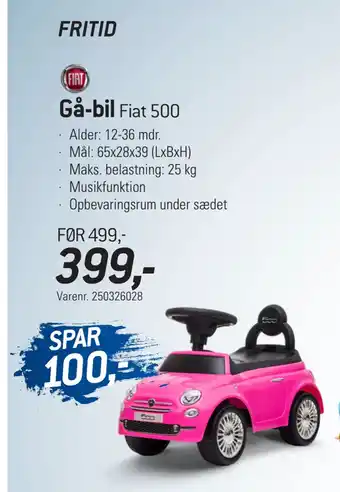 Thansen Gå-bil tilbud