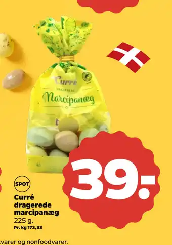Netto Curré dragerede marcipanæg tilbud