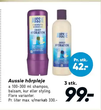 Bilka Aussie hårpleje tilbud