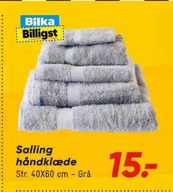 Bilka Salling håndklæde tilbud