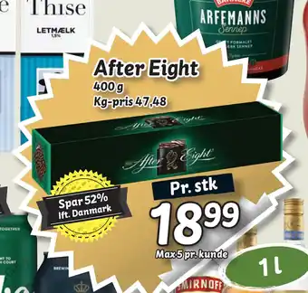 Fakta Tyskland After Eight tilbud