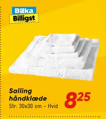 Bilka Salling håndklæde tilbud