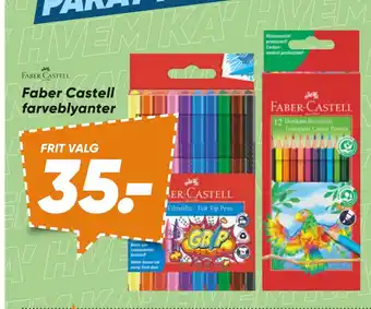 Bilka Faber Castell farveblyanter tilbud
