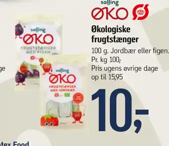 Føtex Økologiske frugtstænger tilbud