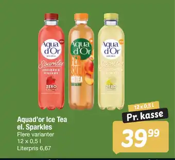 Fakta Tyskland Aquad’or Ice Tea el. Sparkles tilbud