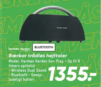 Bilka Bærbar trådløs højttaler tilbud