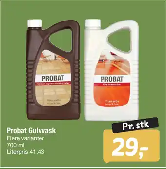 Fakta Tyskland Probat Gulvvask tilbud