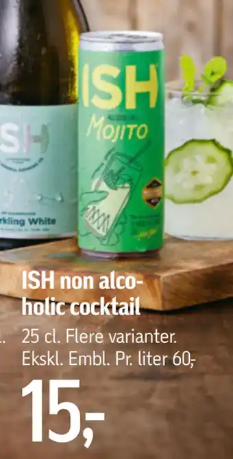 Føtex ISH non alcoholic cocktail tilbud