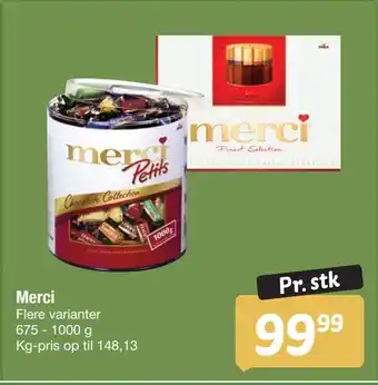 Fakta Tyskland Merci tilbud