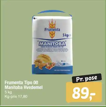 Fakta Tyskland Frumenta Tipo 00 Manitoba Hvedemel tilbud