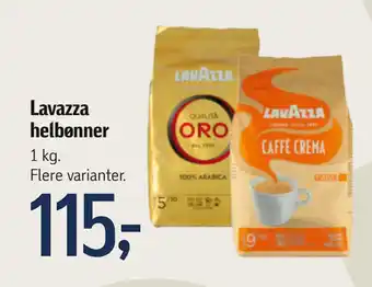 Føtex Lavazza helbønner tilbud