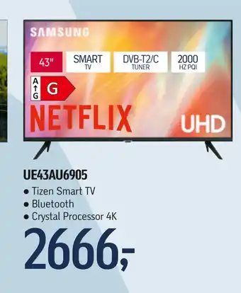 Føtex SAMSUNG UE43AU6905 tilbud