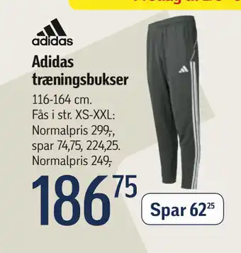 Føtex Adidas træningsbukser tilbud