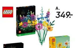 Bilka Lego blomster tilbud