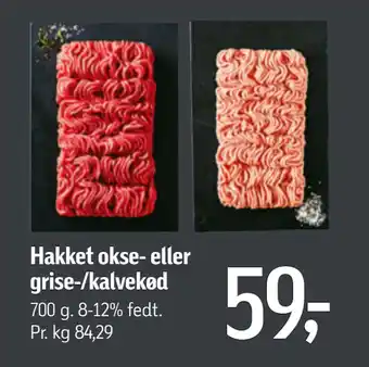 Føtex Hakket okse- eller grise-/kalvekød tilbud