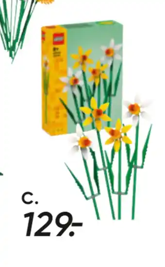 Bilka Lego blomster tilbud