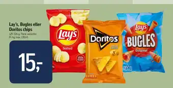 Føtex Lay’s, Bugles eller Doritos chips tilbud
