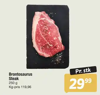 Fakta Tyskland Brontosaurus Steak tilbud