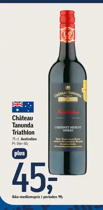 Føtex Château Tanunda Triathlon tilbud