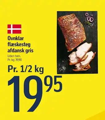 Ovnklar flæskesteg afdansk gris