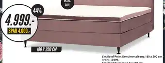 My Home Småland Point Kontinentalseng 180 x 200 cm tilbud